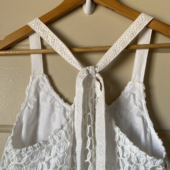 Crochet High/Low Midi Dress Size Small - Picture 8 of 11